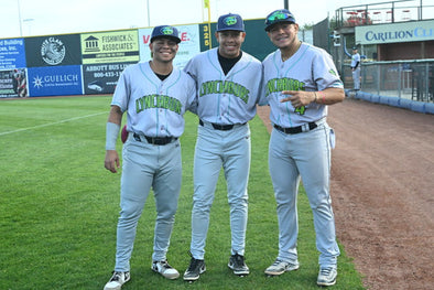 Lynchburg Hillcats Game Worn Road Jersey