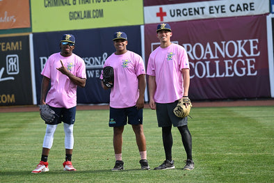 Lynchburg Hillcats Team Worn Batting Practice Warmup Tee