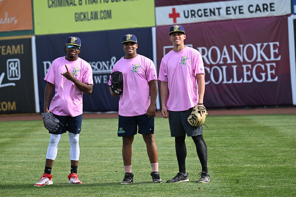 Lynchburg Hillcats Team Worn Batting Practice Warmup Tee