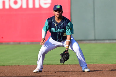 Lynchburg Hillcats Game Worn Alternate Navy Jersey