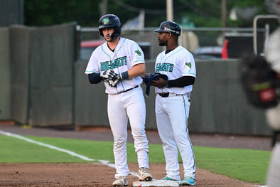Lynchburg Hillcats Game Worn Home Jersey