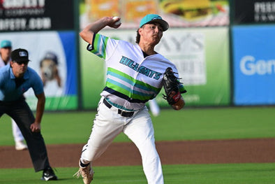 Lynchburg Hillcats Game Worn Retro Home Jersey