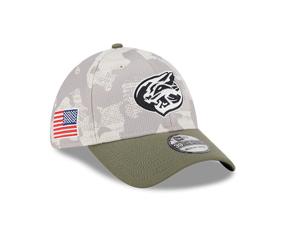 2025 Armed Forces Day New Era 39THIRTY Camo Hillcats Hat