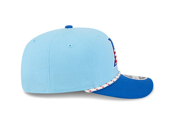Lynchburg Hillcats 2025 New Era July 4th 9SEVENTY Stretch Snap Cap