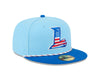 Lynchburg Hillcats 2025 July 4th New Era 59FIFTY Fitted Cap