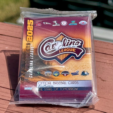 2025 Carolina League Top Prospects Card Pack