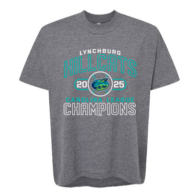 Lynchburg Hillcats 2025 Carolina League Champions Women's Hi-Lo Boxy Tee