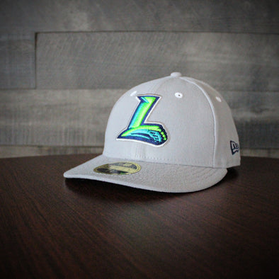 Lynchburg Hillcats Hillcats Low Crown Gray Road Fitted Cap