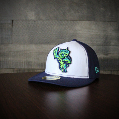 Lynchburg Hillcats Hillcats Low Crown Navy & White Alternate Fitted Cap